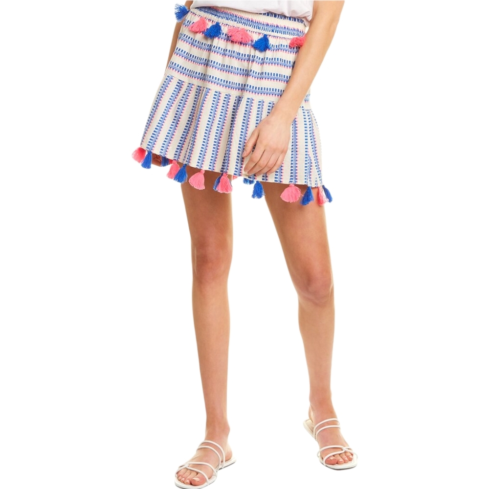 Tessora Morena Mini Skirt Woven Cotton